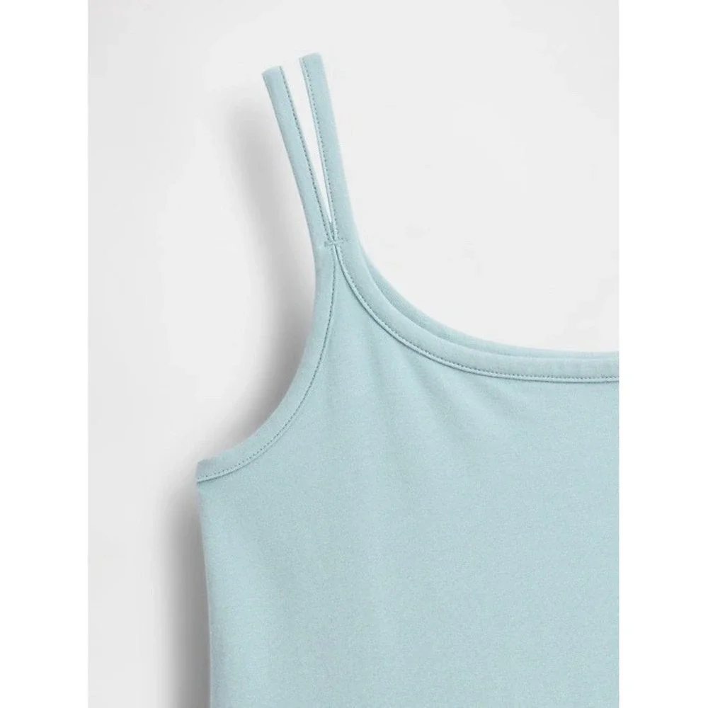 Gap Kids Jersey Tank Dress Large(10) Fresh Water Blue NWT's 894418